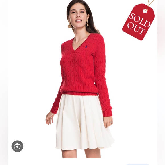 Ralph Lauren cable knit sweater - Picture 2 of 9